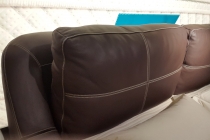Leather bed details