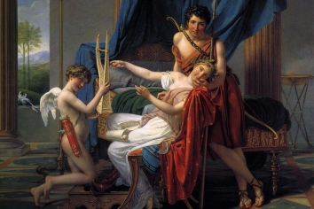 Sappho & phaon - Bức họa xinh đẹp
