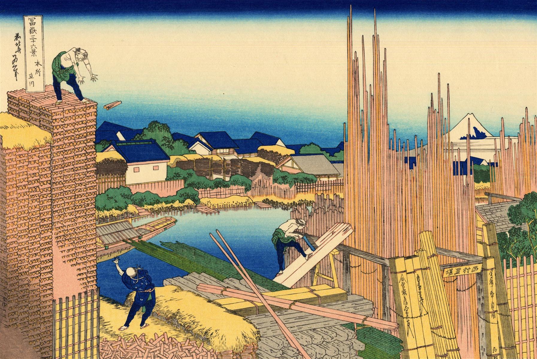 Hokusai - Bậc thày tranh khắc gỗ Nhật Bản