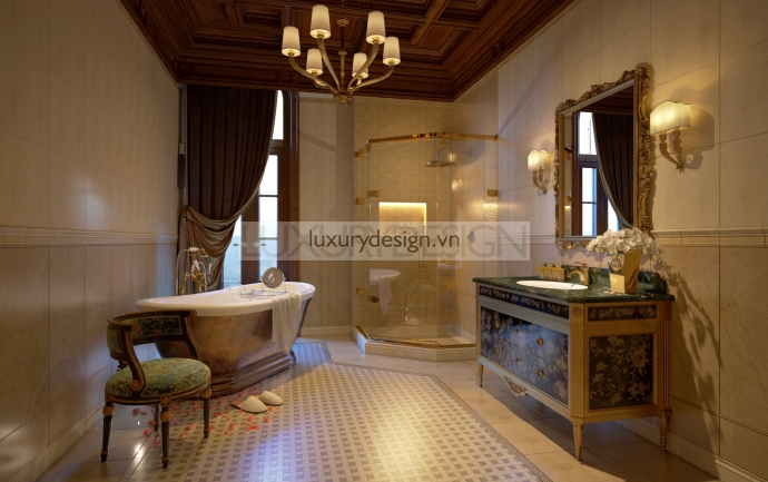 Phòng tắm -Luxury Bathroom Suites (Tamdao castle 2017)