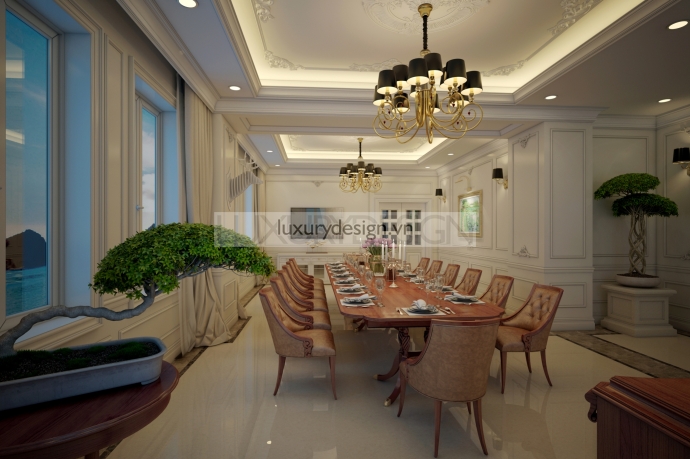 Phòng ăn lớn - Biệt thự Halong View (2105)
