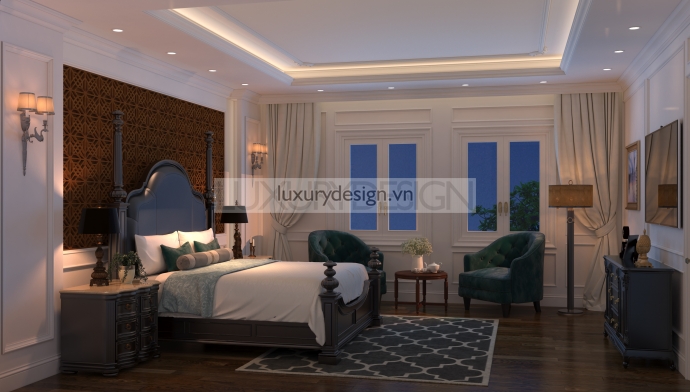 Phòng ngủ - BT Trung Văn - Hà Nội (Master bedroom - Trung Van - Hanoi)