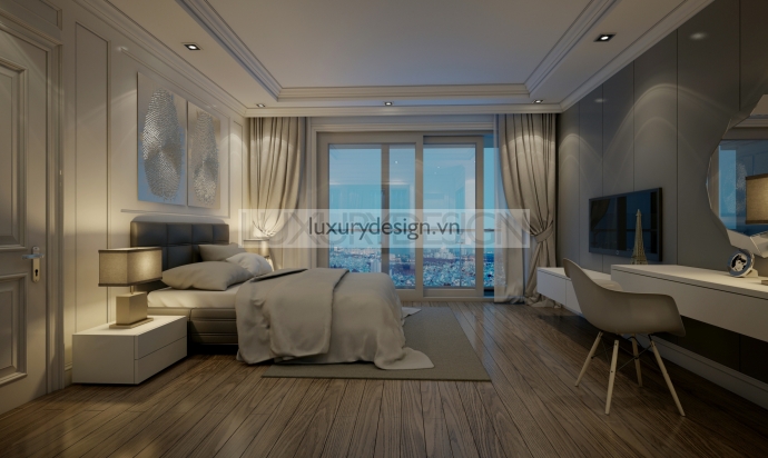 Phòng ngủ - Bedroom (Vincom Luxury Đong Khoi - Saigon)